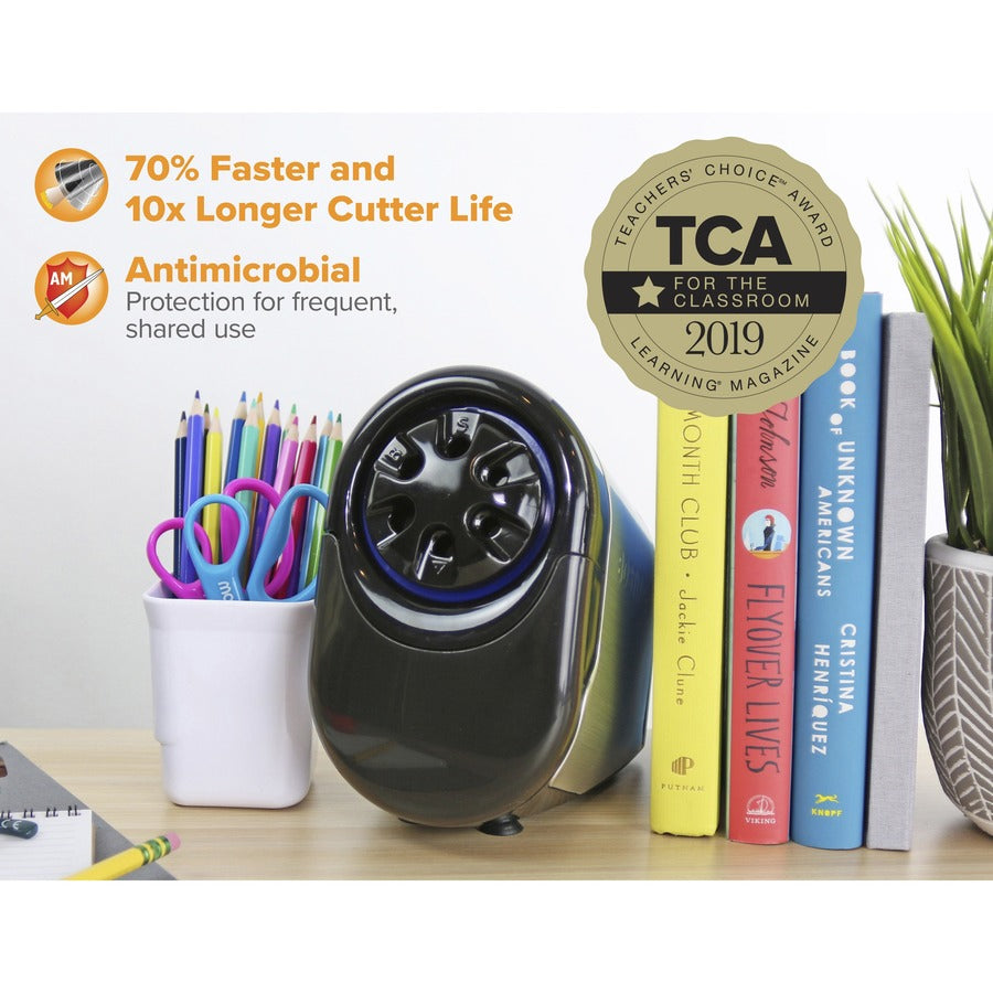 Bostitch QuietSharp Glow Classroom Electric Pencil Sharpener