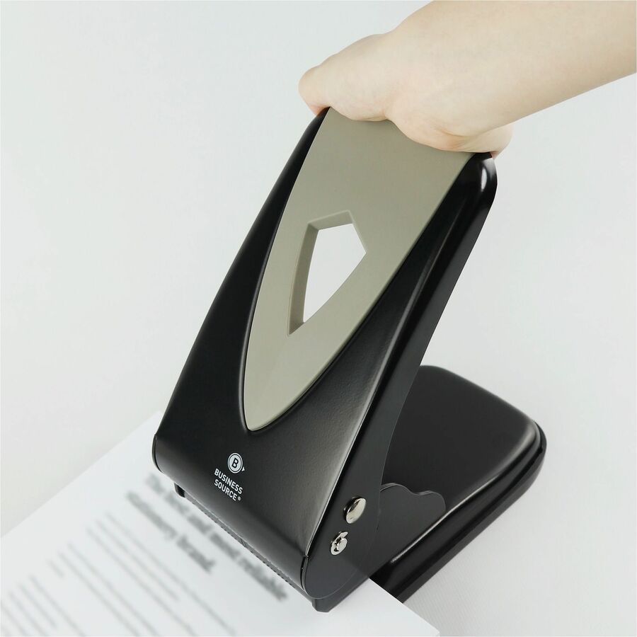 Business Source Two-Hole Metal Punch