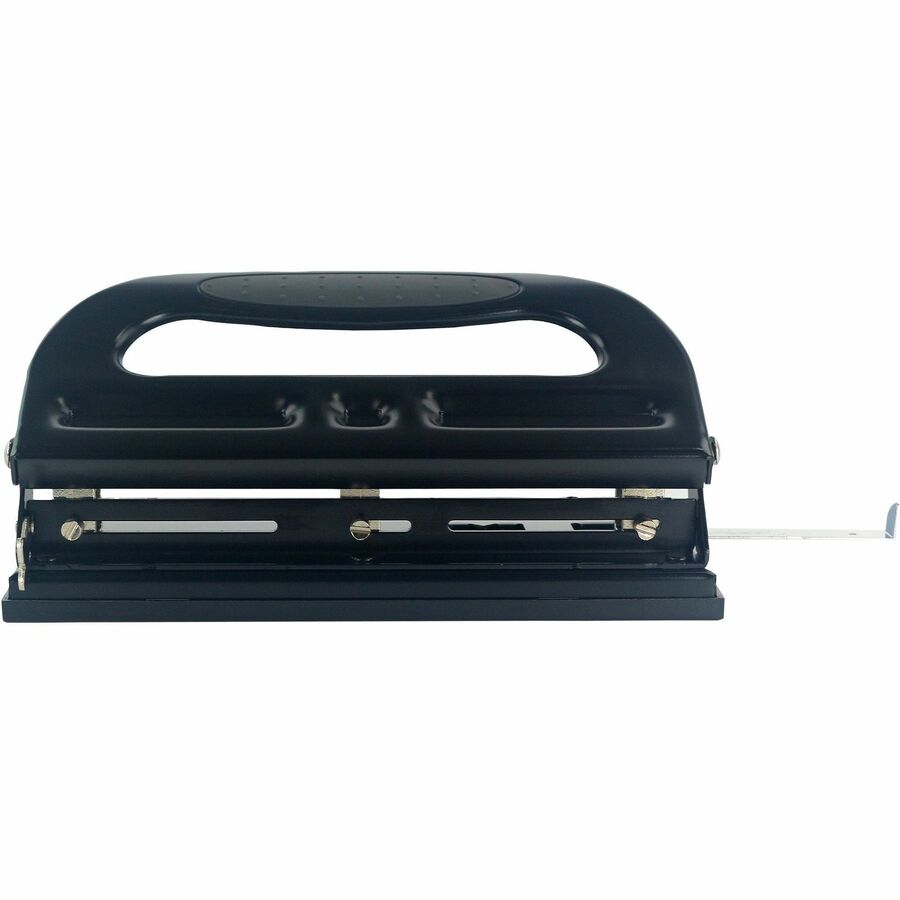 Business Source Three-Hole Heavy-Duty Punch