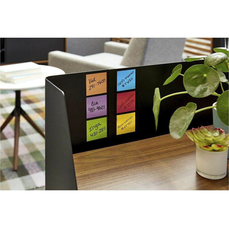 Post-it&reg; Super Sticky Notes - Energy Boost Color Collection - Orange, 3-Pack