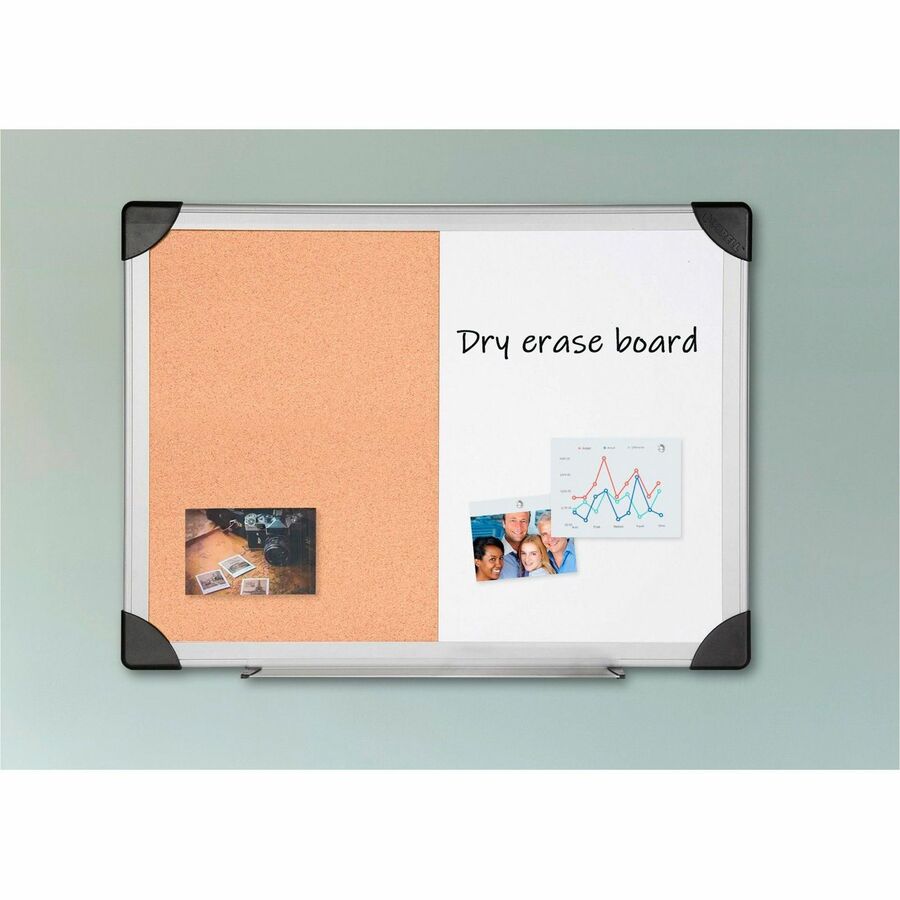 Lorell Combo Dry-Erase/Cork Board - LLR19291
