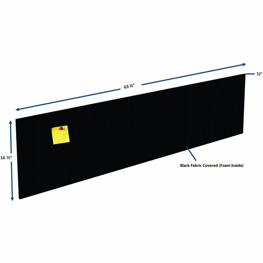 Lorell Essentials Series Hutch Tackboards