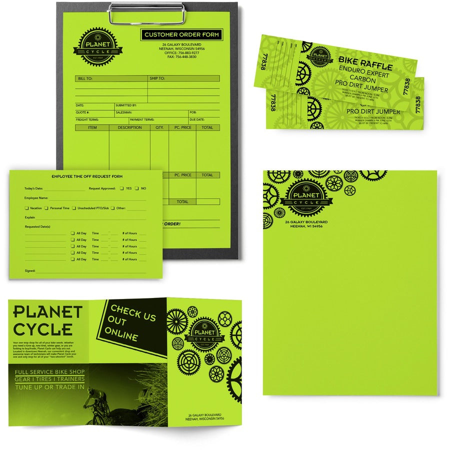 Astrobrights Color Copy Paper - Vulcan Green