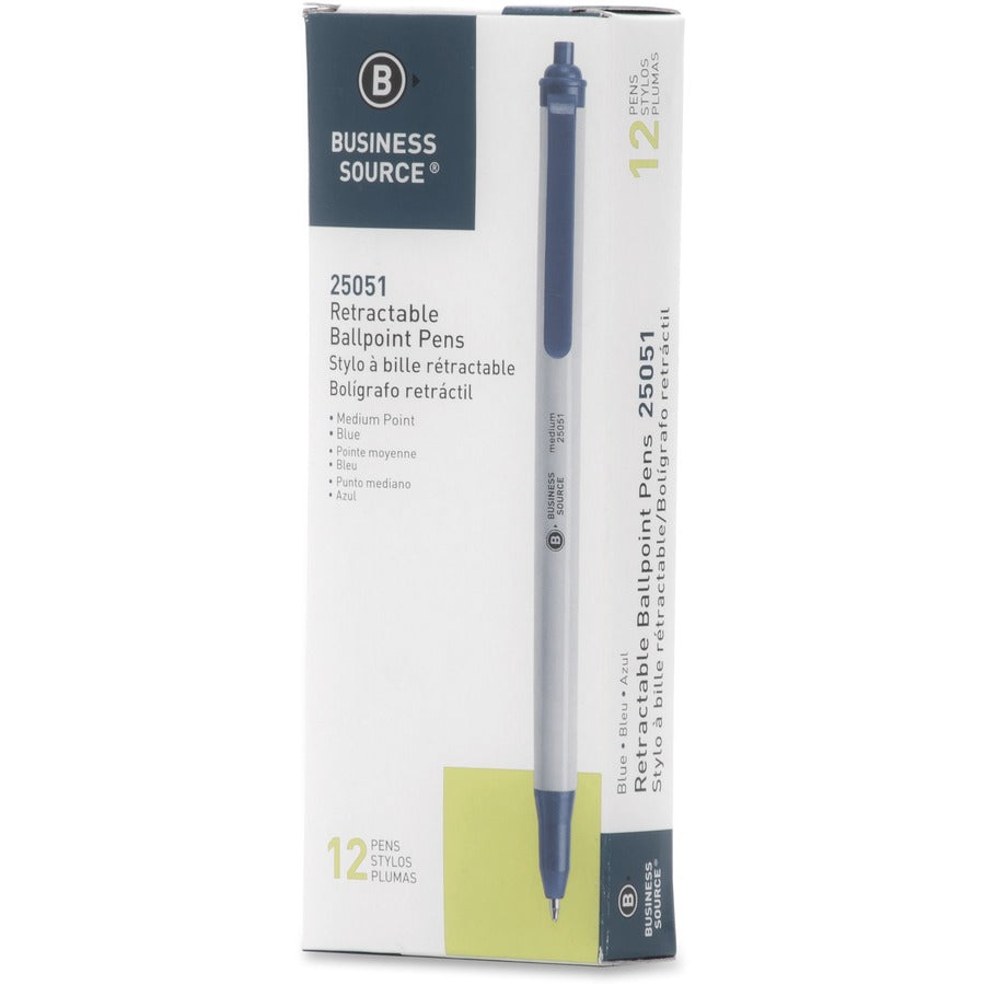 Stylos à bille rétractables Business Source - BSN25051