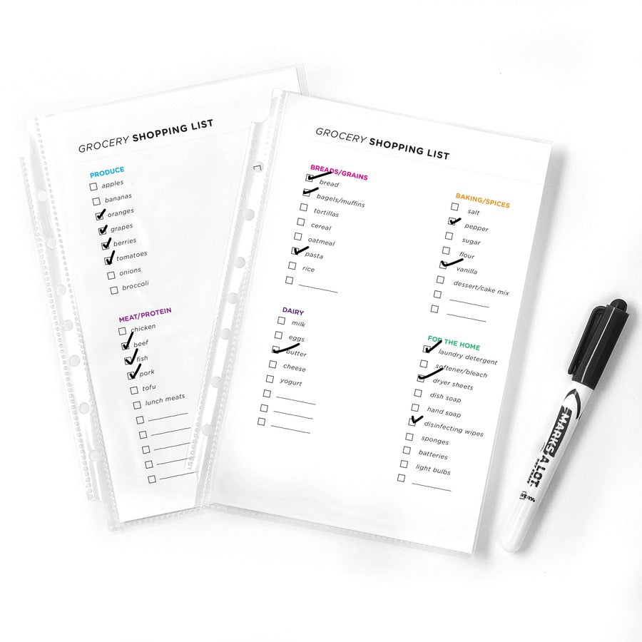 Avery Mini Diamond Clear Heavyweight Sheet Protectors 1/2" x 8"