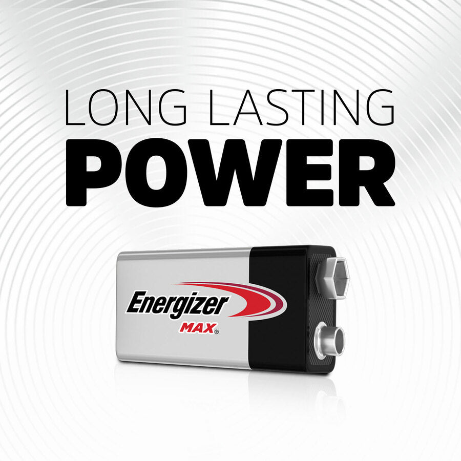 Energizer MAX Alkaline 9 Volt Batteries