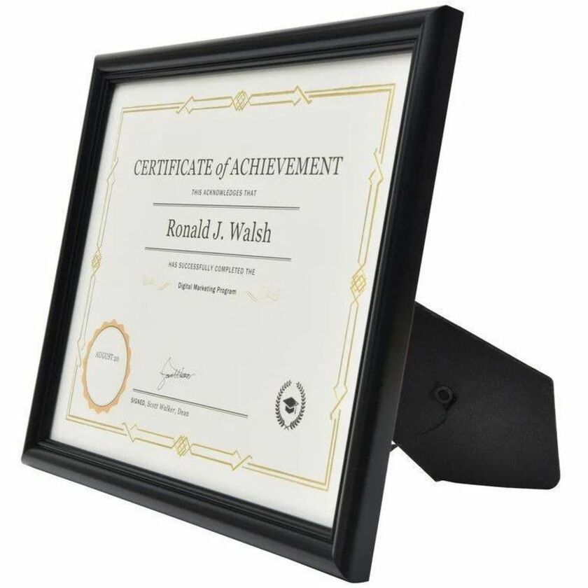 Document Frame 12"x9.25" Black