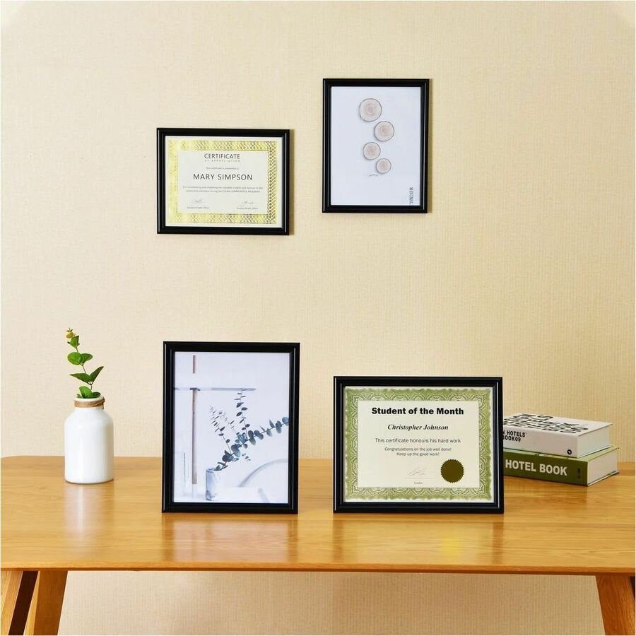 Document Frame 12"x9.25" Black