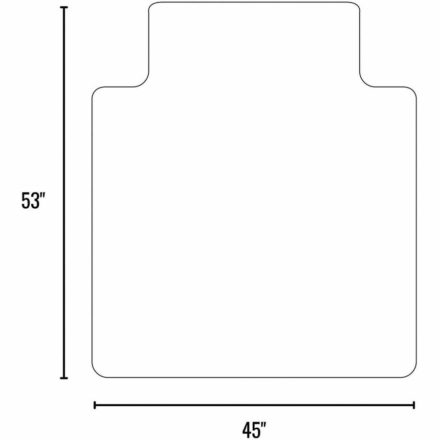 ES Robbins EverLife Chair Mat with Lip - Multiple Sizes & Floor Types
