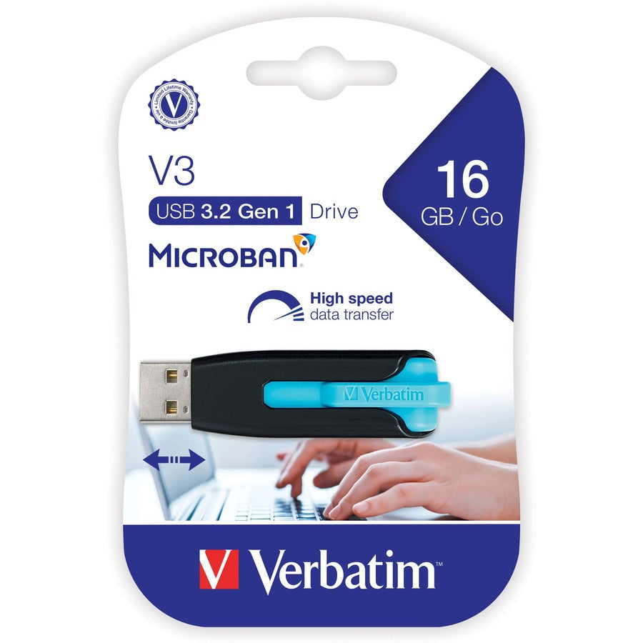 Microban Store 'n' Go V3 USB Drive