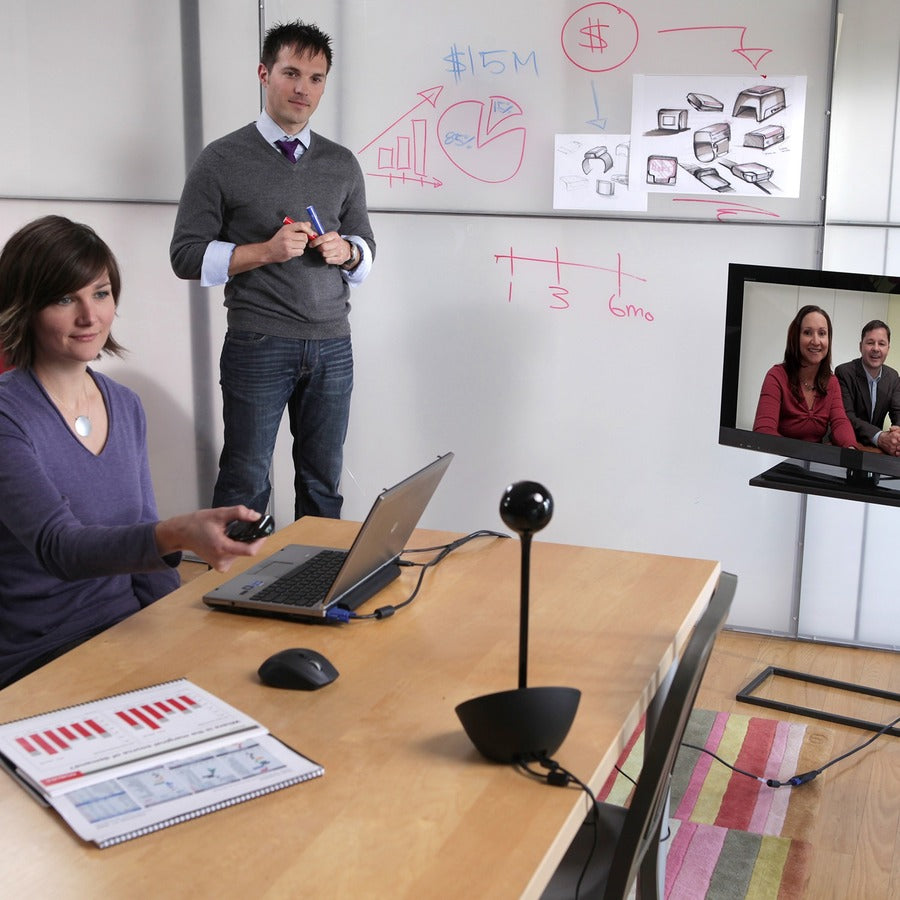 Logitech BCC950 Video Conferencing Camera - 3 Megapixel - 30 fps - Black - USB 2.0 - 1 Pack(s)