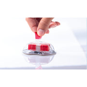 Post-it Flags in Desk Grip Dispenser - Yellow