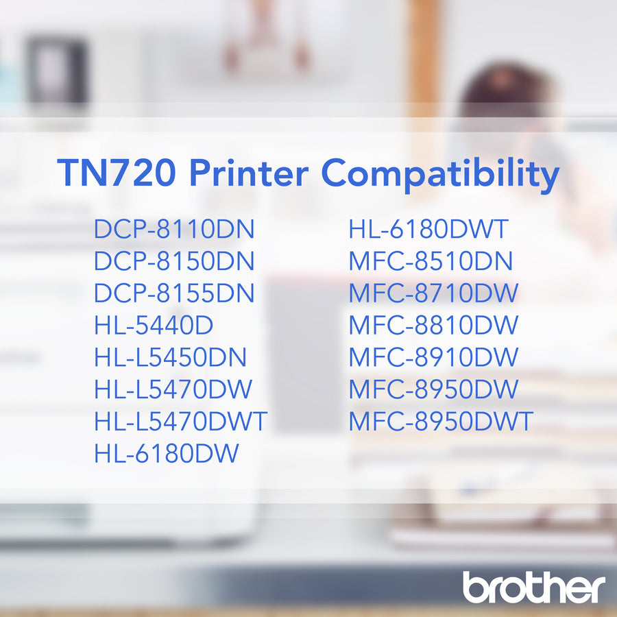 Brother TN720 Original Toner Cartridge