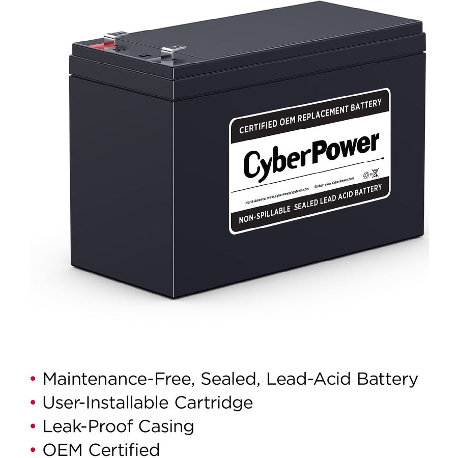 CyberPower RB1290 UPS Replacement Battery Cartridge