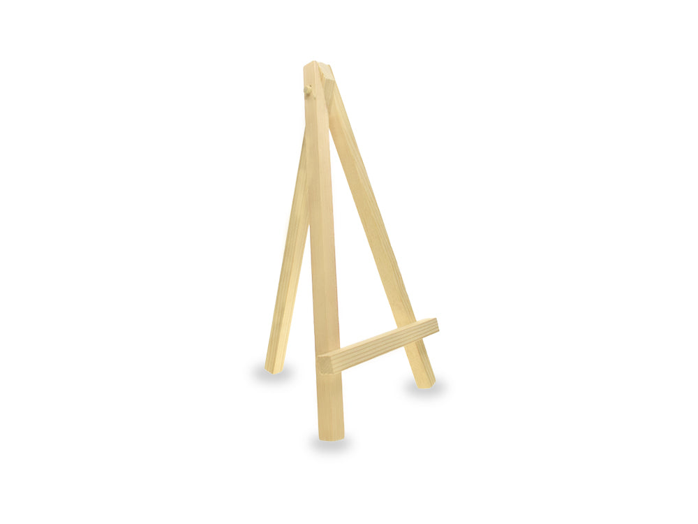 Mini chevalet Art Alternatives — Chevalet de présentation en pin de 12,7 cm