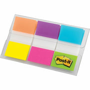 Onglets Post-it® en couleurs assorties vives, 60 onglets, 25,4 mm x 44,4 mm