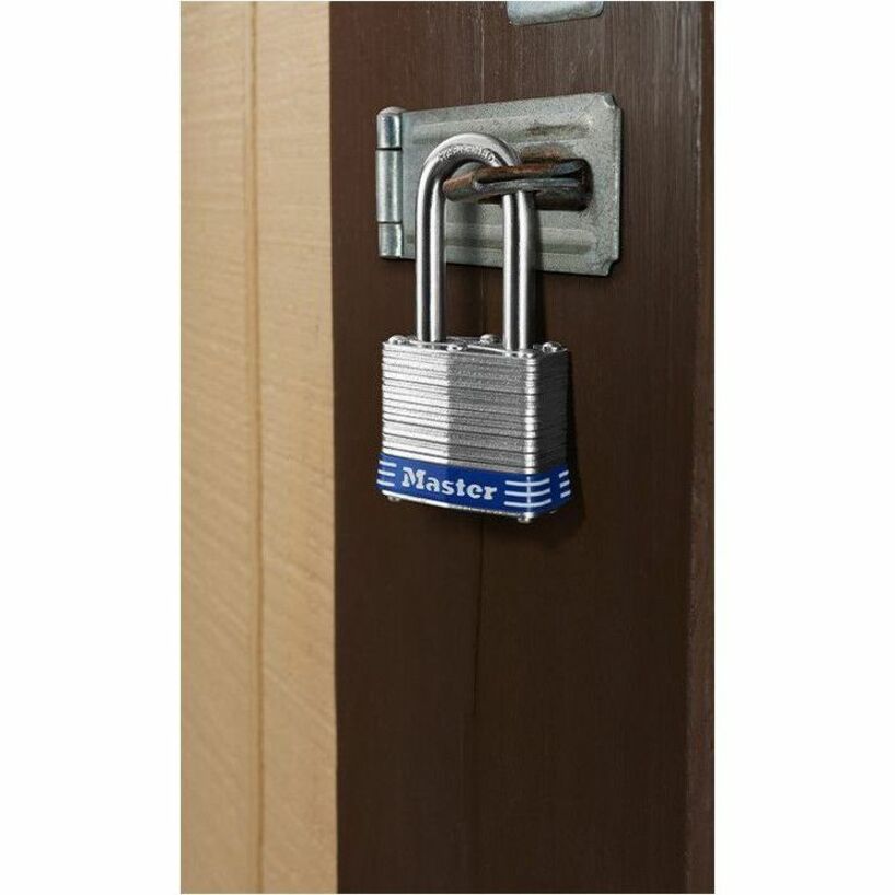 Master Lock Laminated Padlock - Silver, 1 Pack