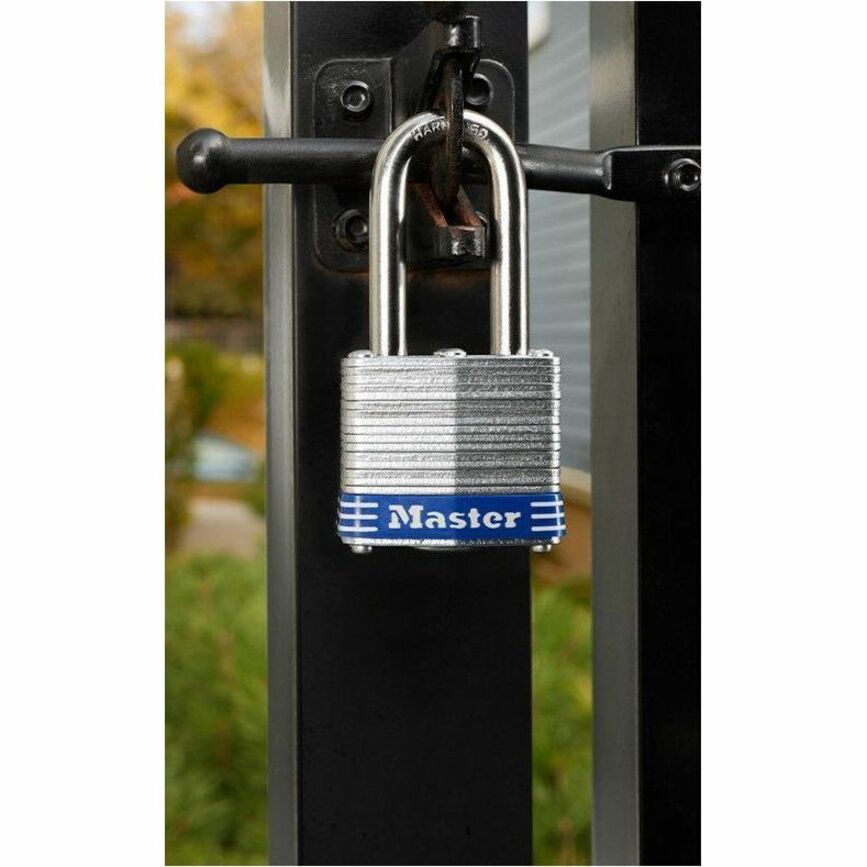 Master Lock Laminated Padlock - Silver, 1 Pack