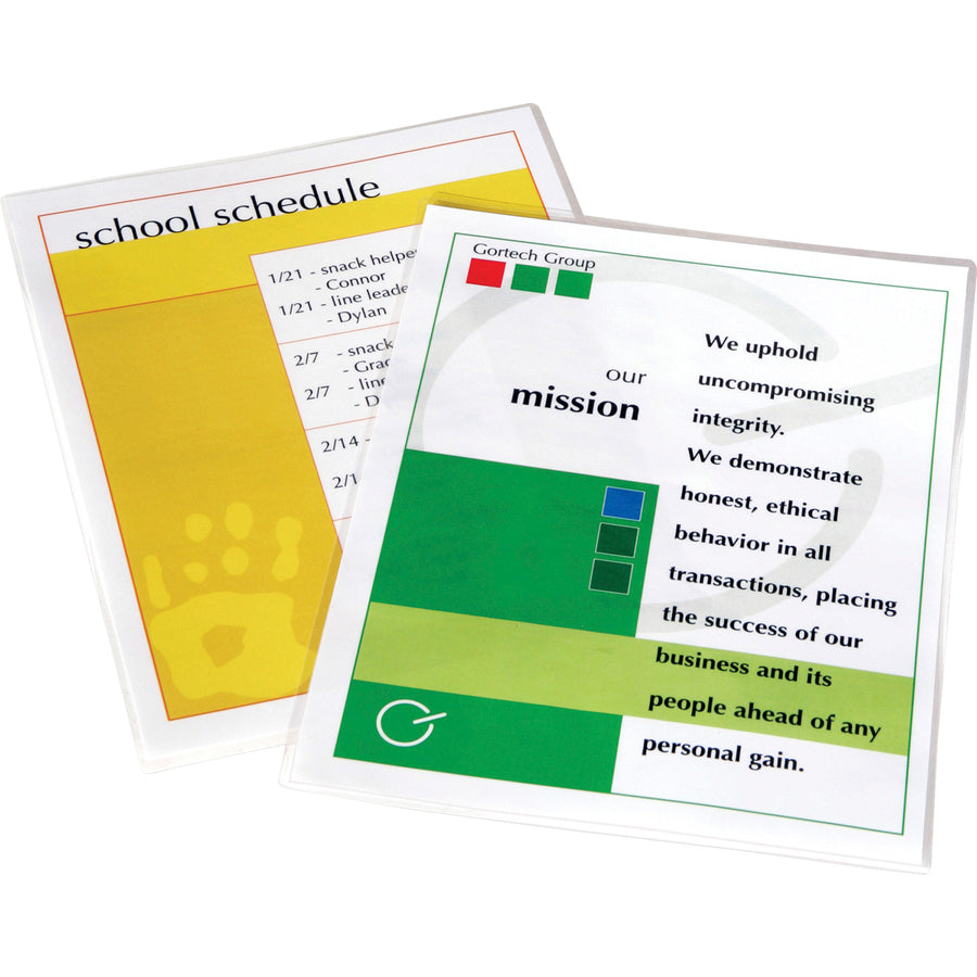 Fellowes SuperQuick Glossy Laminating Pouches — Letter, 3 mil, 100-Pack