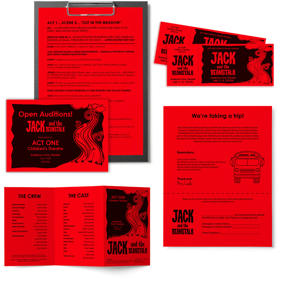 Astrobrights Color Copy Paper - Re-Entry Red
