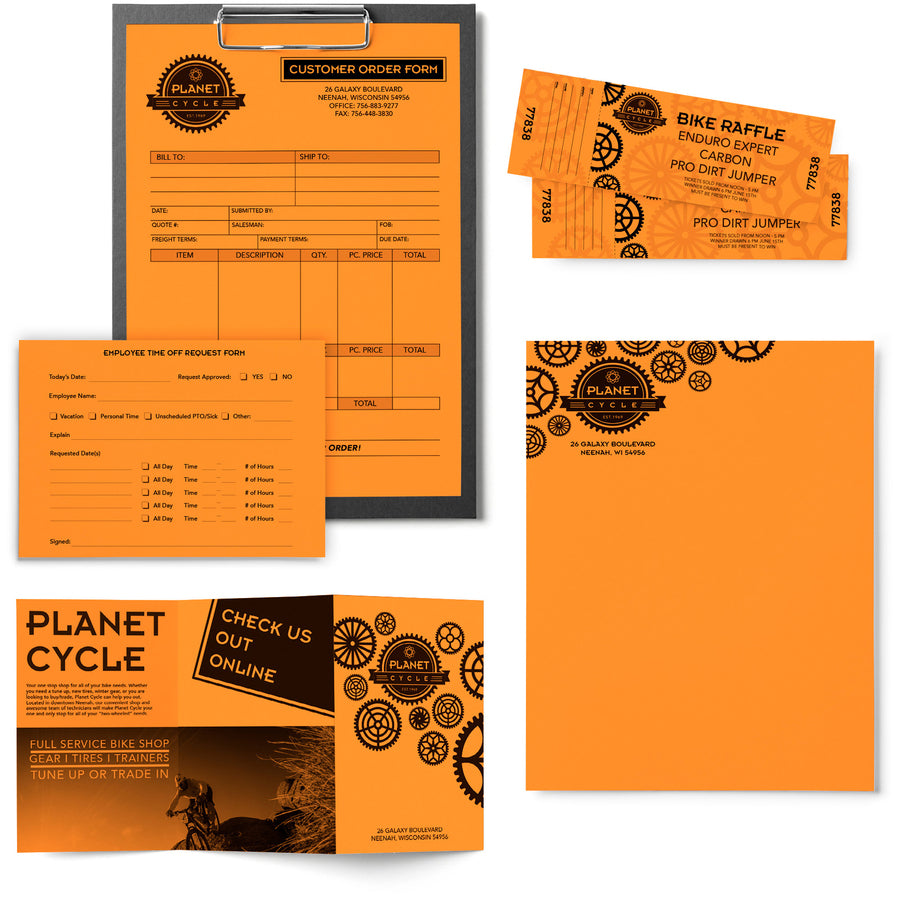 Astrobrights Color Copy Paper - Cosmic Orange