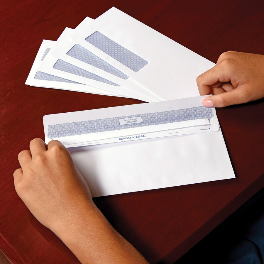 Quality Park Reveal-N-Seal Single Window Envelope