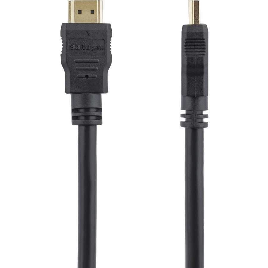 StarTech.com 10ft/3m HDMI Cable, 4K High Speed HDMI Cable with Ethernet, Ultra HD 4K 30Hz Video, HDMI 1.4 Cable, HDMI Monitor Cord, Black