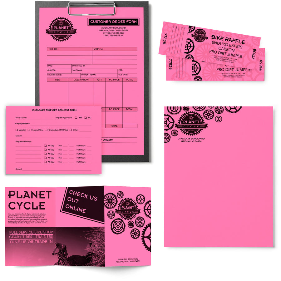 Astrobrights Color Copy Paper - Pulsar Pink