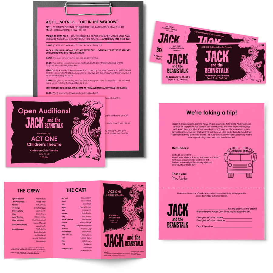 Astrobrights Color Copy Paper - Pulsar Pink