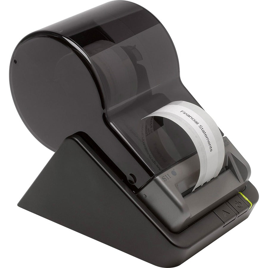 Seiko SLP-650 Desktop, Industrial, Healthcare Direct Thermal Printer - Monochrome - Label Print - USB - Gray