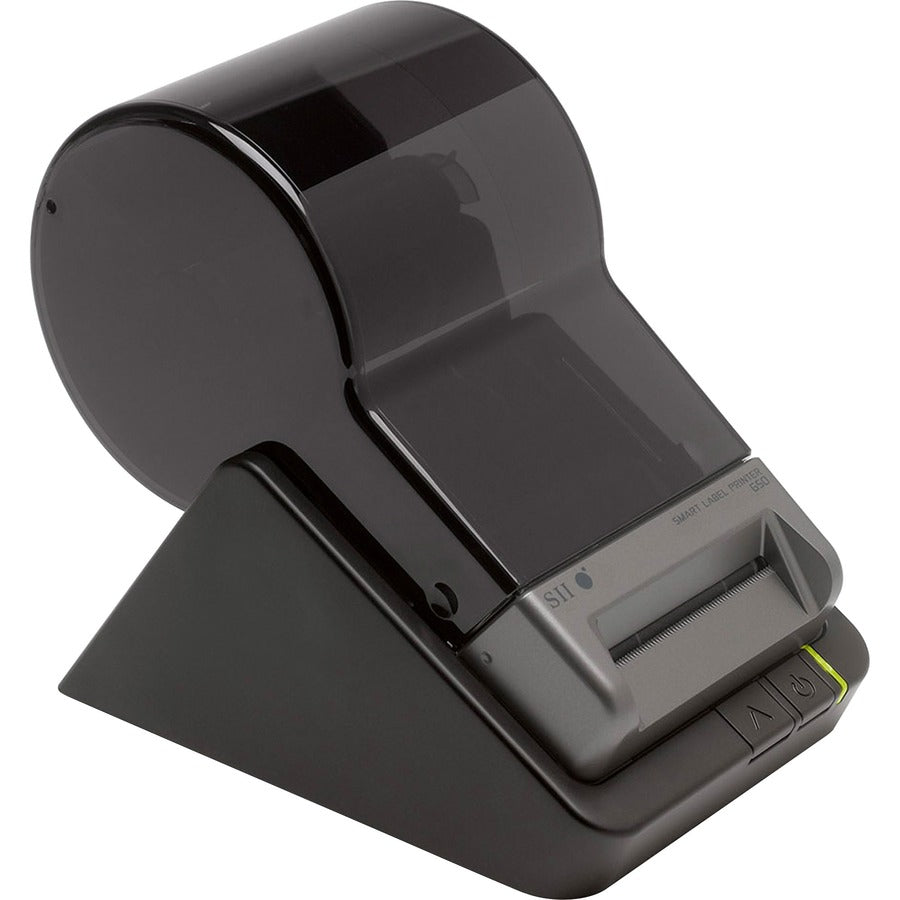 Seiko SLP-650 Desktop, Industrial, Healthcare Direct Thermal Printer - Monochrome - Label Print - USB - Gray