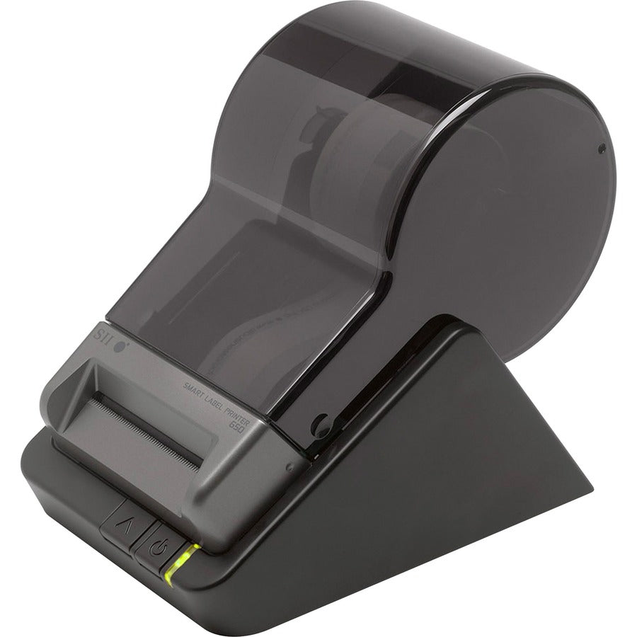 Seiko SLP-650 Desktop, Industrial, Healthcare Direct Thermal Printer - Monochrome - Label Print - USB - Gray