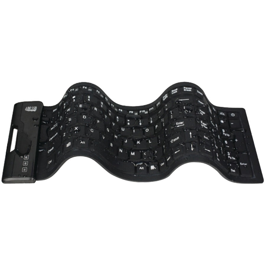 Clavier souple étanche antimicrobien Adesso (taille compacte)