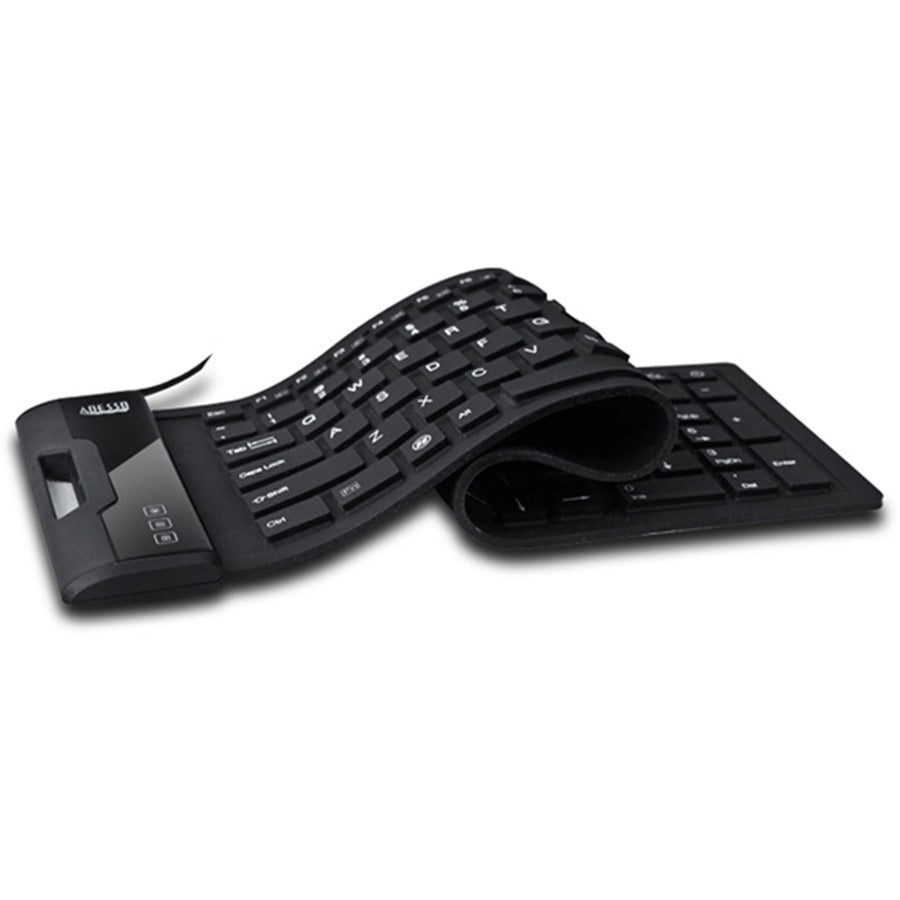 Clavier souple étanche antimicrobien Adesso (taille compacte)