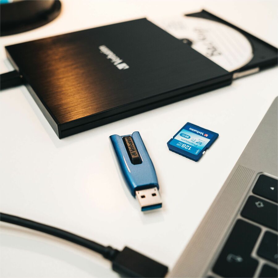 Verbatim 64GB Store 'n' Go V3 Max USB 3.0 Flash Drive - Blue