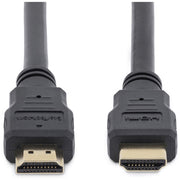 StarTech.com 12ft/3.7m HDMI Cable, 4K High Speed HDMI Cable with Ethernet, Ultra HD 4K 30Hz Video, HDMI 1.4 Cable/HDMI Monitor Cord, Black