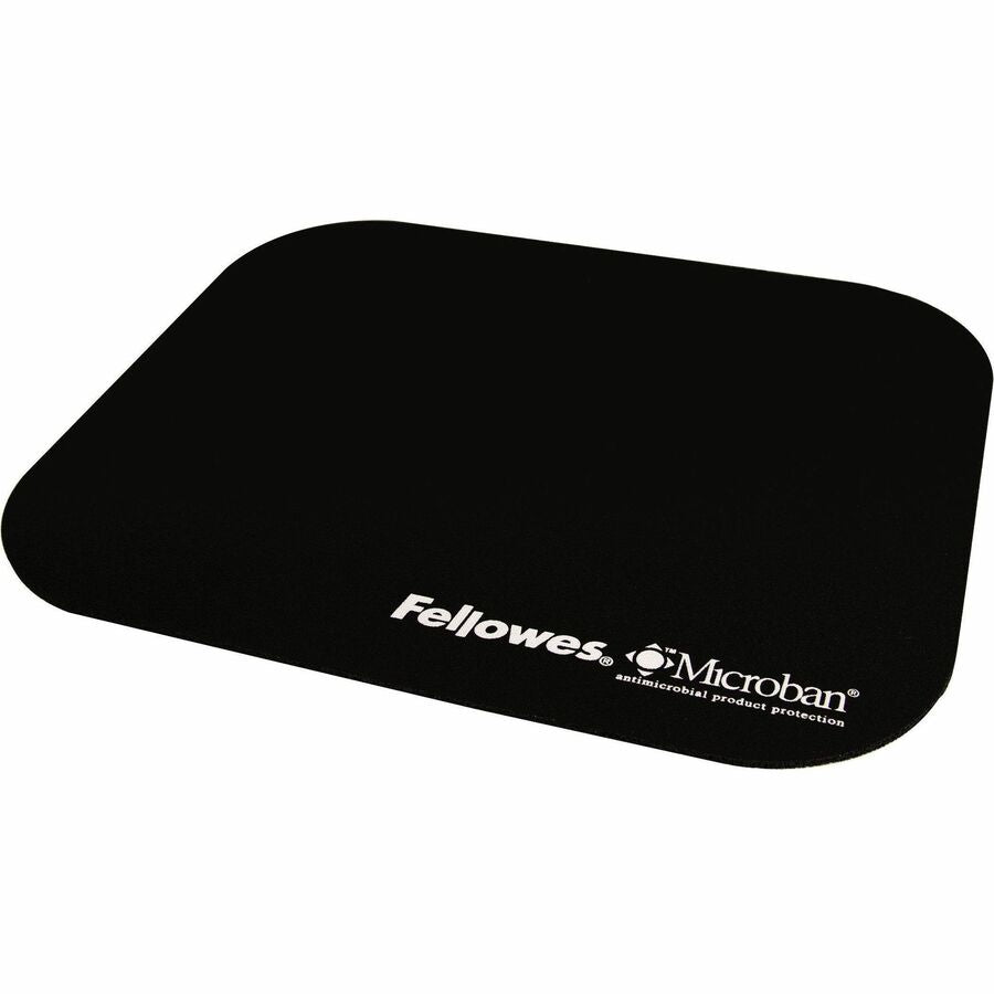 Fellowes Microban® Mouse Pad - Black