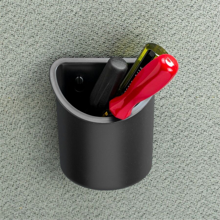 Lorell Recycled Mounting Pencil Cup