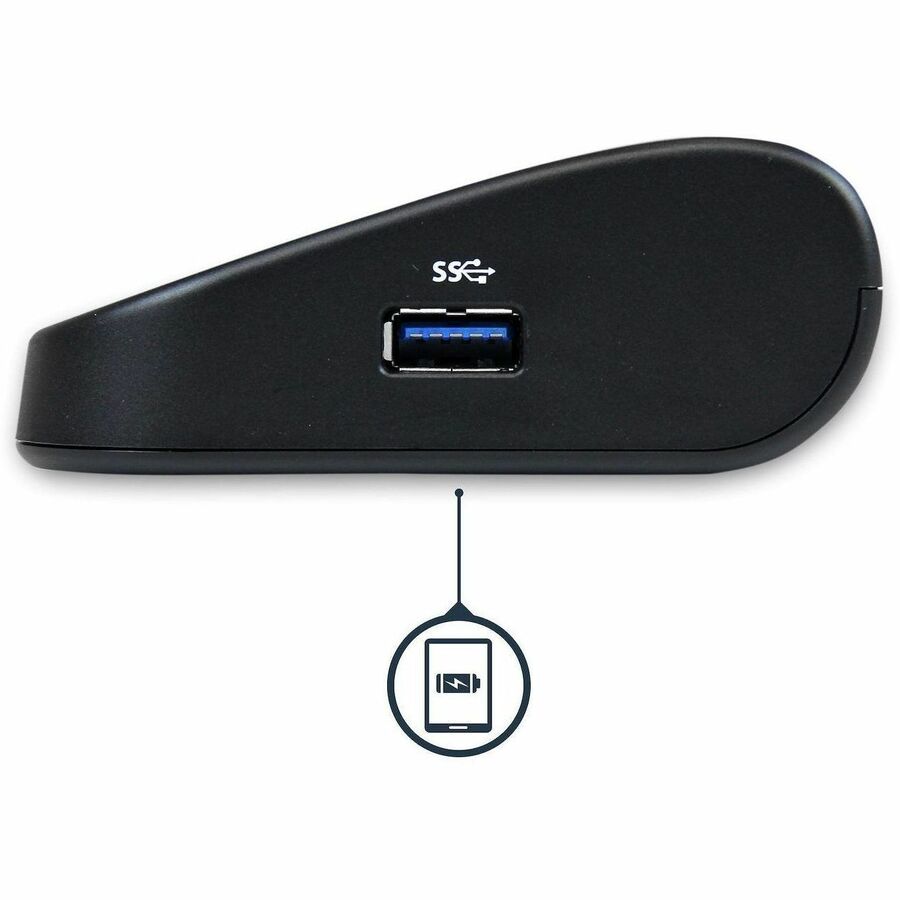 StarTech.com Dual Monitor USB 3.0 Laptop Docking Station, HDMI & DVI/VGA, 3x USB-A Hub, GbE, Audio, Universal USB-A Dock, Win/Mac, TAA