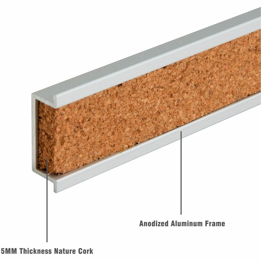 Lorell Cork Strip Bulletin Bar - LLR49535