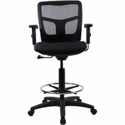 Lorell Ratchet Back Mesh Mid-Back Stool