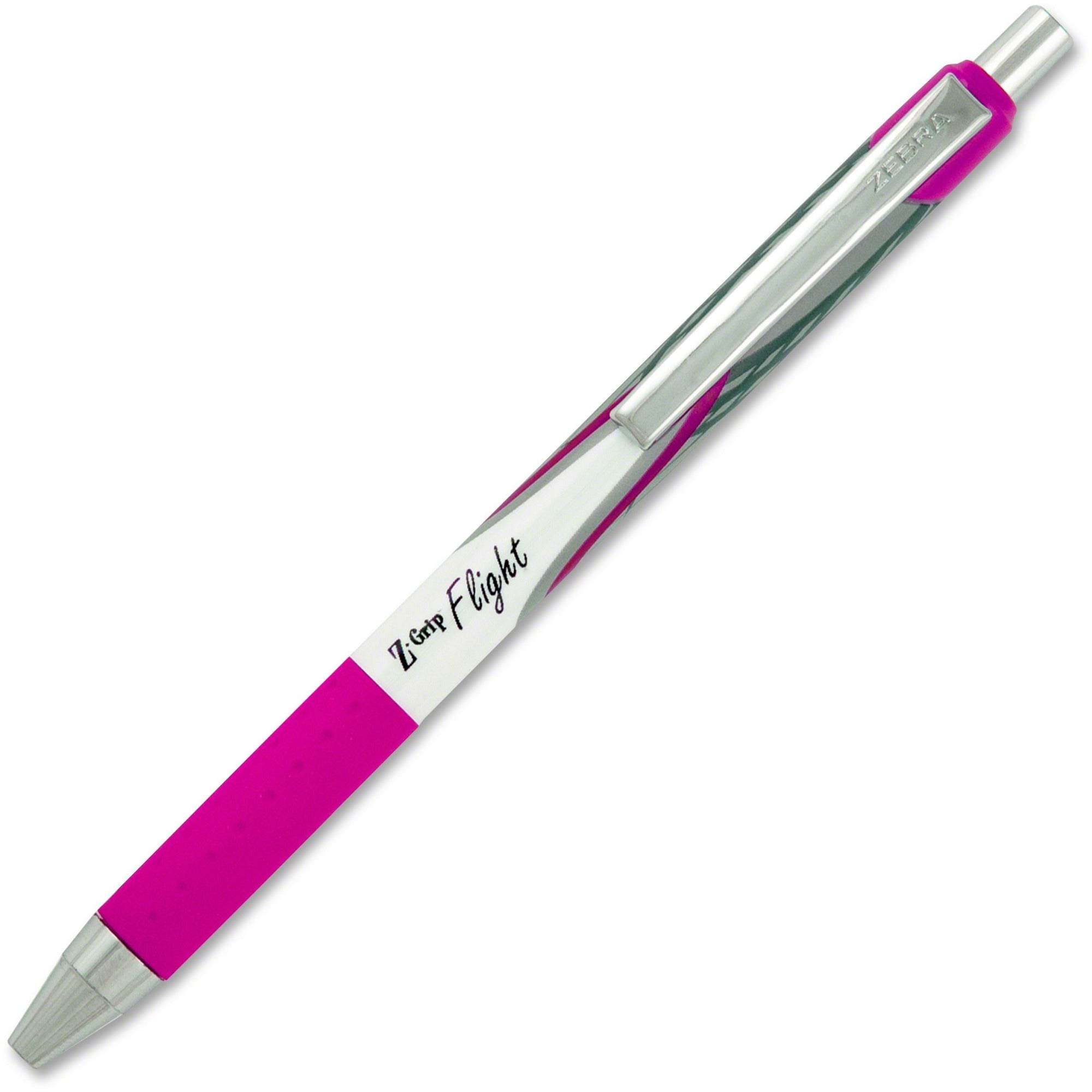 Zebra Z-Grip Flight Retractable Ballpoint Pen – 1.2mm Bold Point