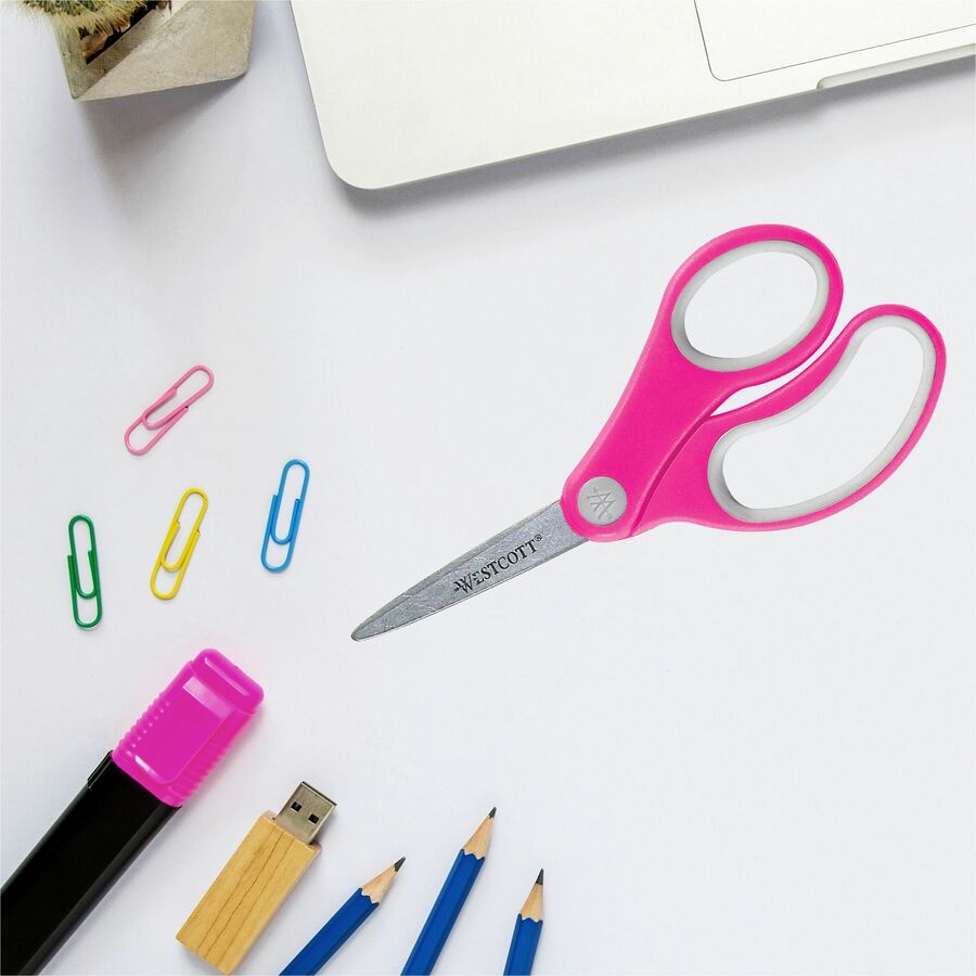 Westcott Soft Handle 5" Pointed Kids Value Scissors