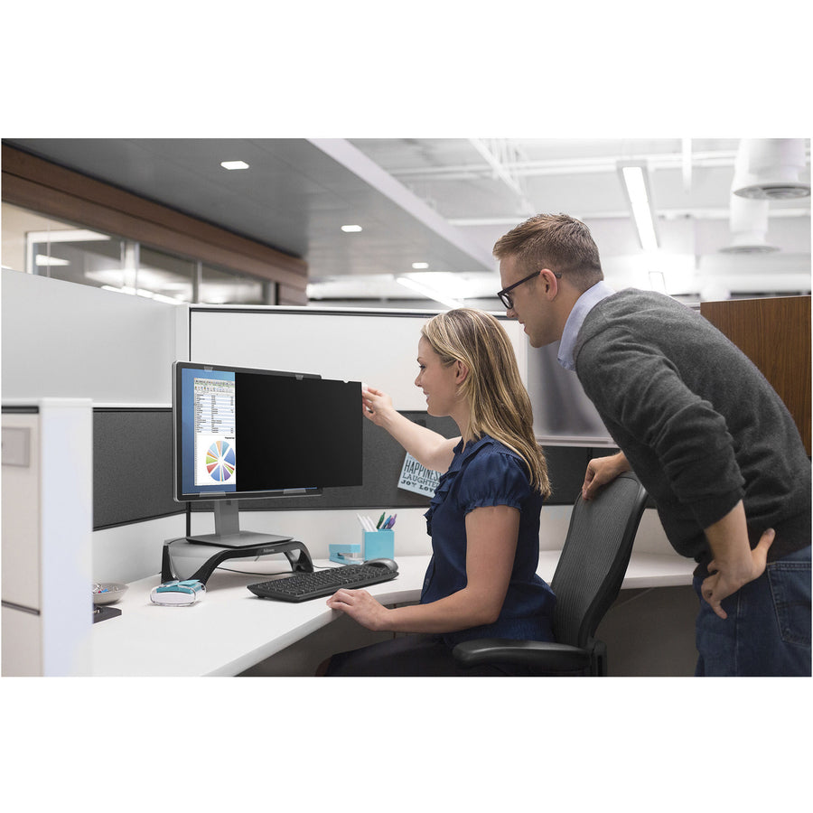 Fellowes PrivaScreen„¢ Blackout Privacy Filter - 21.5" Wide