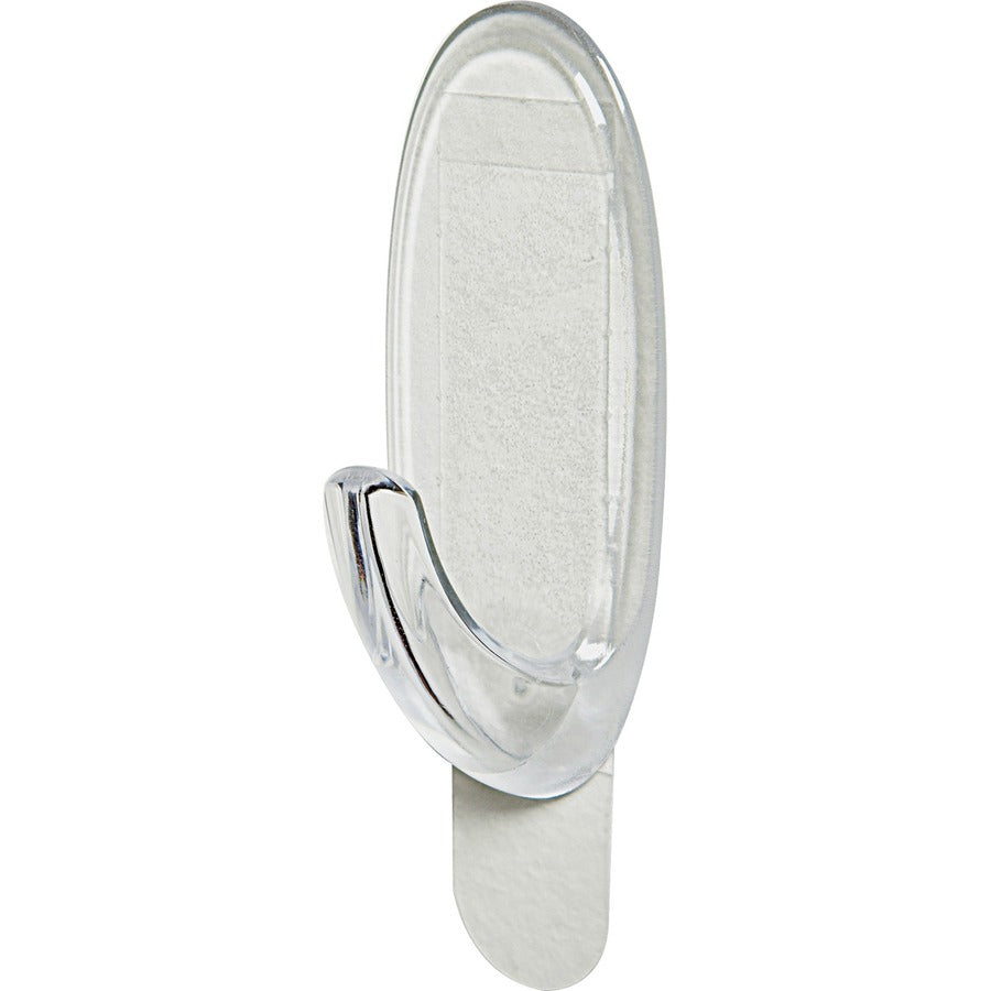 Command Clear Medium Hooks with Clear strips