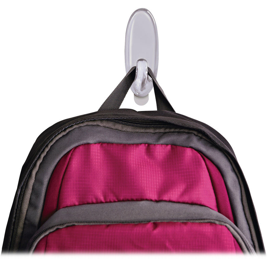 Command Clear Medium Hooks with Clear strips