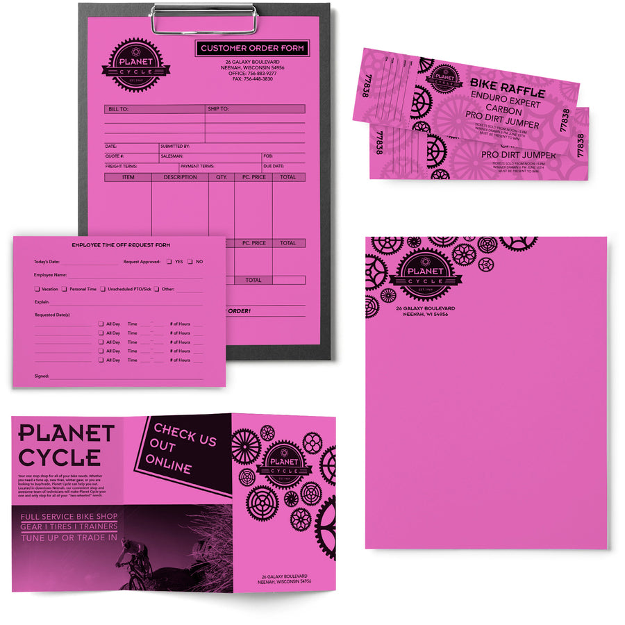 Astrobrights Color Copy Paper - Outrageous Orchid