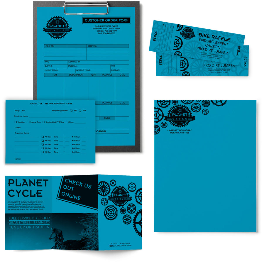 Astrobrights Color Copy Paper - Celestial Blue