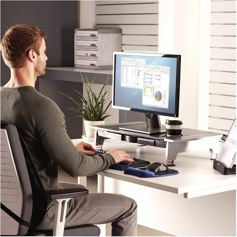 Fellowes Office Suites Premium Monitor Riser