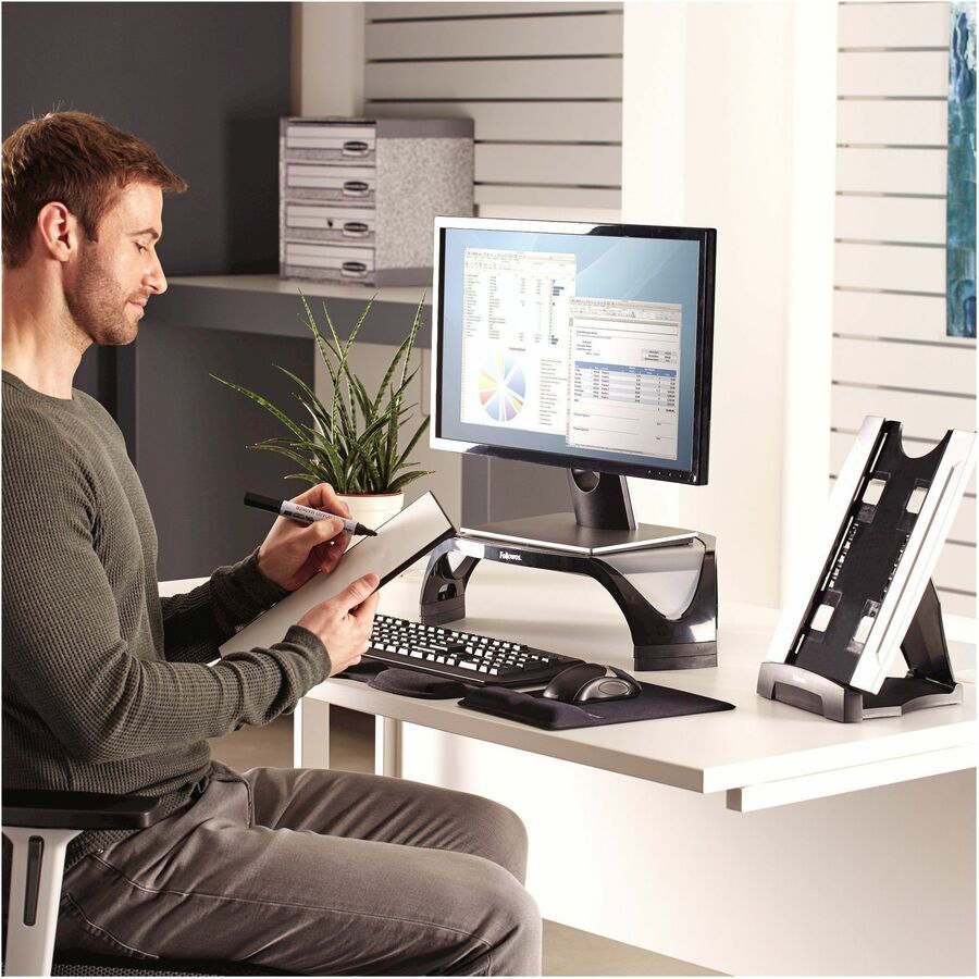Office Suites„¢ Desktop Copyholder with Memo Board